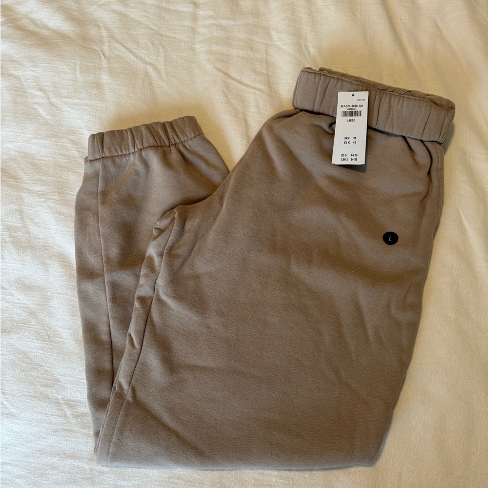 Hollister Jogger Sweatpants Taupe Large